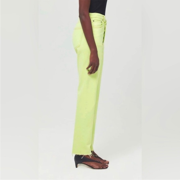 Agolde Criss Cross Denim Pants NWT - Picture 10 of 12